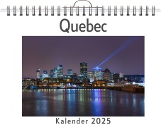 Cover-Bild zum Titel 'Quebec - (Wandkalender 2025, Kalender DIN A4 quer, Monatskalender im Querformat mit Kalendarium, das perfekte Geschenk)' von 'Samuel Krüger'
