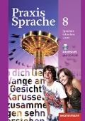 Cover-Bild zum Titel 'Praxis Sprache 8. Arbeitsheft 8 mit CD-ROM. Allgemeine Ausgabe' von ''