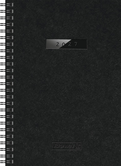 BRUNNEN 1079605907 Buchkalender Mod. 796 2027 "Suburb Streets" A5, Karton - 