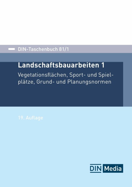 DIN-Taschenbuch 81/1 - 