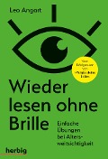 Cover-Bild zum Titel 'Wieder lesen ohne Brille' von 'Leo Angart'