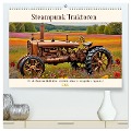 Steampunk Traktoren (hochwertiger Premium Wandkalender 2025 DIN A2 quer), Kunstdruck in Hochglanz - Claudia Kleemann