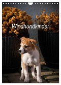 Windhundkinder (Wandkalender 2024 DIN A4 hoch), CALVENDO Monatskalender - Ula Redl