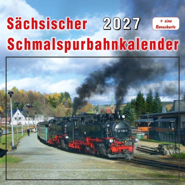 Sächsischer Schmalspurbahnkalender 2027 - Thomas Böttger