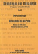 Cover-Bild zum Titel 'Giacomino da Verona' von 'Marco Schrage'