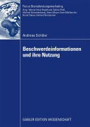 Cover-Bild zum Titel 'Beschwerdeinformationen und Ihre Nutzung' von 'Andreas Schöler'