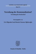 Cover-Bild zum Titel 'Verrohung der Kommunikation?' von ''