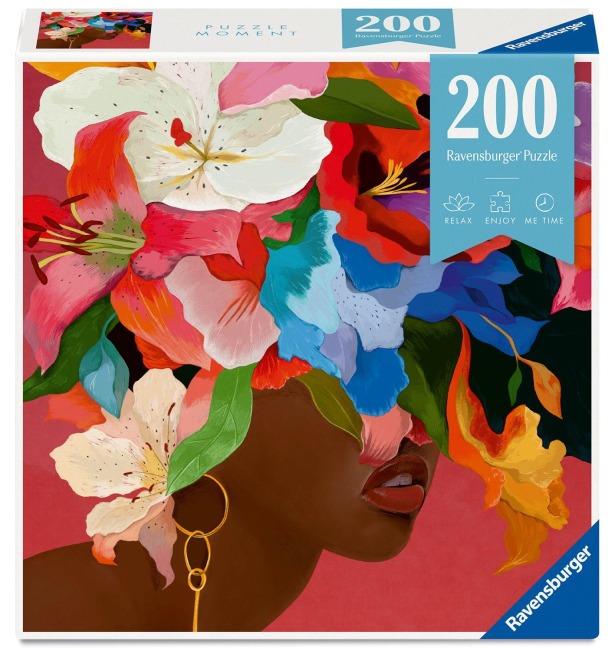 Erwachsenenpuzzle 200 Teile - Lilie - 