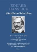 Eduard Hanslick. Sämtliche Schriften. Historisch-kritische Ausgabe - 