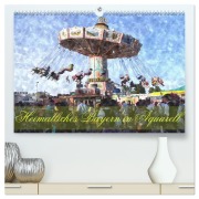 Heimatliches Bayern in Aquarell (hochwertiger Premium Wandkalender 2026 DIN A2 quer), Kunstdruck in Hochglanz - Helmut Schneller