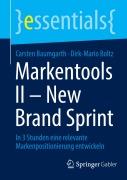 Cover-Bild zum Titel 'Markentools II - New Brand Sprint' von 'Dirk-Mario Boltz, Carsten Baumgarth'