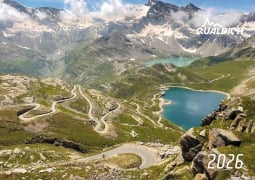 Cover-Bild zum Titel 'quäldich.de-Rennrad-Kalender 2026 Format DIN A3' von ''
