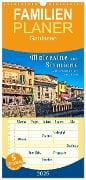 Familienplaner 2025 - Malcesine und Sirmione, Schönheiten am Gardasee mit 5 Spalten (Wandkalender, 21 x 45 cm) CALVENDO - Peter Roder