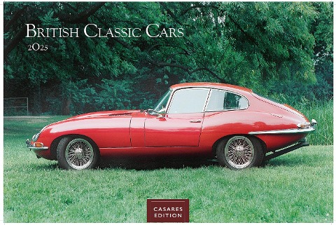 British Classic Cars 2025 L 35x50cm - 