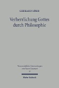 Cover-Bild zum Titel 'Verherrlichung Gottes durch Philosophie' von 'Gebhard Löhr'
