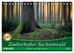 Cover-Bild zum Titel 'Zauberhafter Sachsenwald (Tischkalender 2026 DIN A5 quer), CALVENDO Monatskalender' von 'Carsten Meyerdierks'