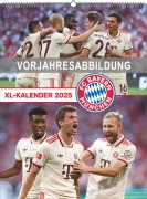 Cover-Bild zum Titel 'N NEUMANNVERLAGE - FC Bayern München 2026 Posterkalender, 48x64cm, Fußball-Kalender mit Motiven der Stars, Fan-Kalender mit Fußball-Highlights, Spiralbindung und internationales Kalendarium' von ''