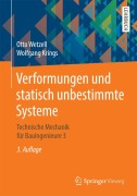 Cover-Bild zum Titel 'Verformungen und statisch unbestimmte Systeme' von 'Wolfgang Krings, Otto Wetzell'