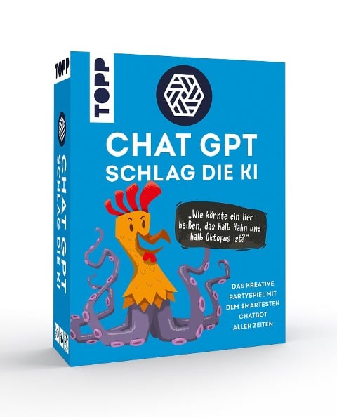 ChatGPT - Schlag die KI. Das kreative Partyspiel mit dem smartesten Chatbot aller Zeiten - 