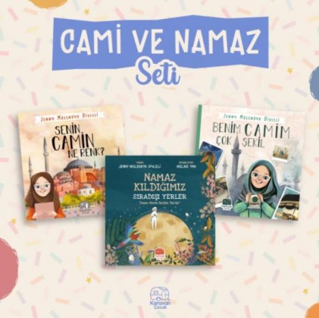 Cami ve Namaz Seti 3 Kitap - Jenny Molendyk Divleli
