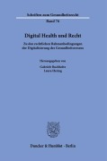 Cover-Bild zum Titel 'Digital Health und Recht' von ''