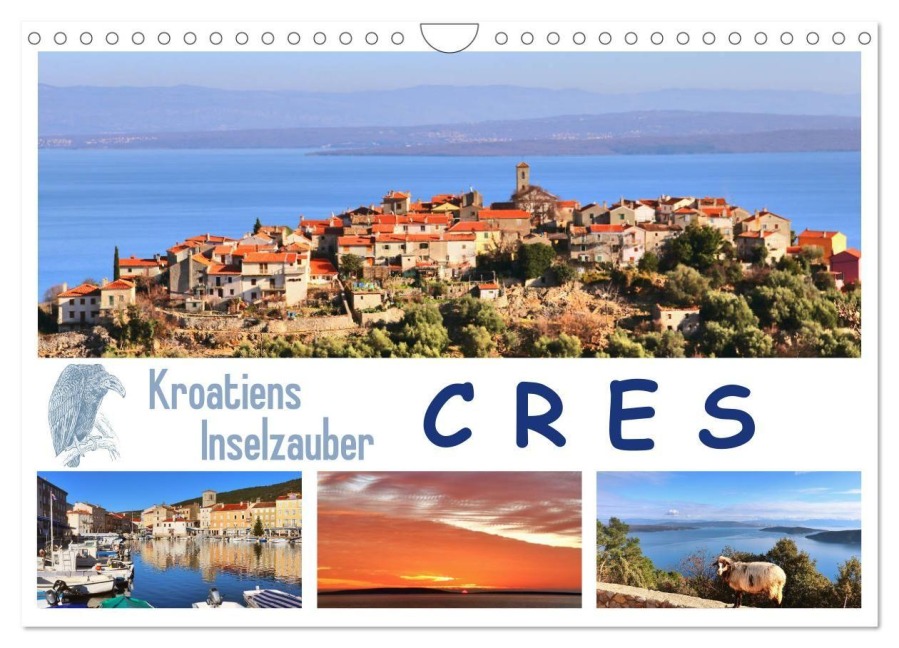 Kroatiens Inselzauber, Cres (Wandkalender 2027 DIN A4 quer), CALVENDO Monatskalender - Sabine Löwer