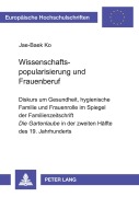 Cover-Bild zum Titel 'Wissenschaftspopularisierung und Frauenberuf' von ''