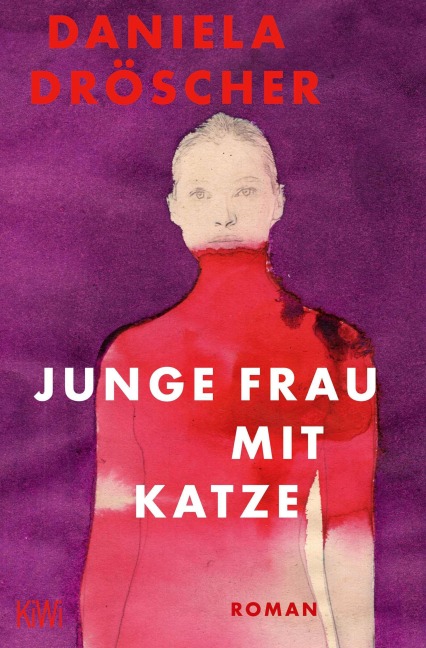 Junge Frau mit Katze - Daniela Dröscher