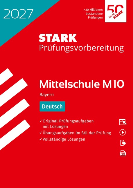 STARK Deutsch 10. Klasse - M10 Mittelschule 2027 Bayern - Prüfungsvorbereitung - 