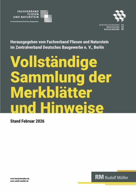 Merkblätter Fliesen Komplettpaket - PDF - 
