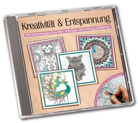 Kreativität & Entspannung-Mit Malvorlagen - Various