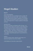 Cover-Bild zum Titel 'Hegel-Studien / Hegel-Studien' von ''