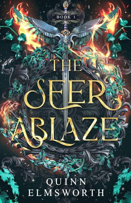The Seer Ablaze (The Viridian Curse #1) - Quinn Elmsworth