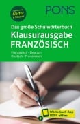Cover-Bild zum Titel 'PONS Das große Schulwörterbuch Klausurausgabe Französisch' von ''