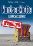 Cover-Bild zum Titel 'Nordseeklette. Ostfrieslandkrimi - Nordseekrimi - Küstenkrimi' von 'Sina Jorritsma'