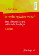 Cover-Bild zum Titel 'Verwaltungswissenschaft' von 'Eberhard Bohne'