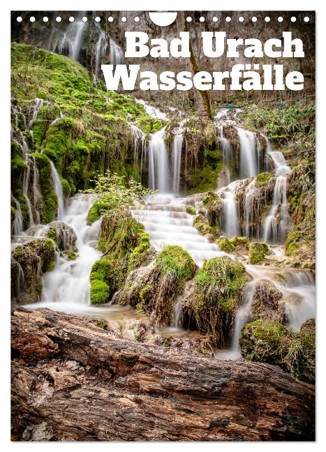 Bad Urach Wasserfälle (Wandkalender 2025 DIN A4 hoch), CALVENDO Monatskalender - Sascha Haas Photography