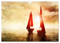 Cover-Bild zum Titel 'Mystic Ships (Wandkalender 2026 DIN A4 quer), CALVENDO Monatskalender' von 'Nadja Heuer'