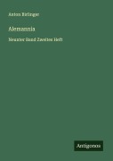 Cover-Bild zum Titel 'Alemannia' von 'Anton Birlinger'
