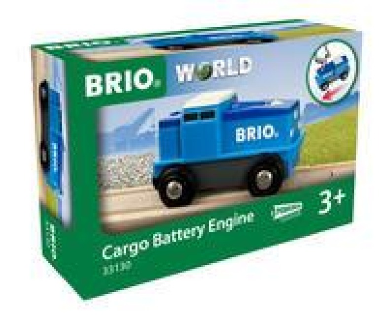 Blaue Batterie Frachtlok - 