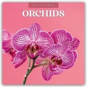 Orchids - Orchideen 2026 - 16-Monatskalender - Robin Red