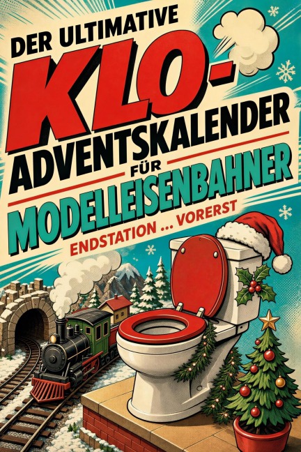 Der ultimative Klo-Adventskalender für Modelleisenbahner - Hannah Wolf