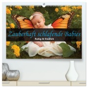 Cover-Bild zum Titel 'Zauberhaft schlafende Babies - Ruhig und friedlich (hochwertiger Premium Wandkalender 2026 DIN A2 quer), Kunstdruck in Hochglanz' von 'Carmen Wrede'