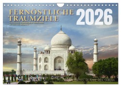 Cover-Bild zum Titel 'Fernöstliche Traumziele (Wandkalender 2026 DIN A4 quer), CALVENDO Monatskalender' von 'Bernd Kregel Hipp'