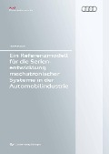 Cover-Bild zum Titel 'Ein Referenzmodell für die Serienentwicklung mechatronischer Systeme in der Automobilindustrie' von ''