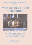 Cover-Bild zum Titel 'Welt als Rätsel und Geheimnis?' von ''