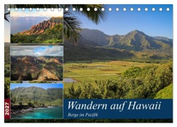 Cover-Bild zum Titel 'Wandern auf Hawaii - Berge im Pazifik (Tischkalender 2027 DIN A5 quer), CALVENDO Monatskalender' von 'Florian Krauss'