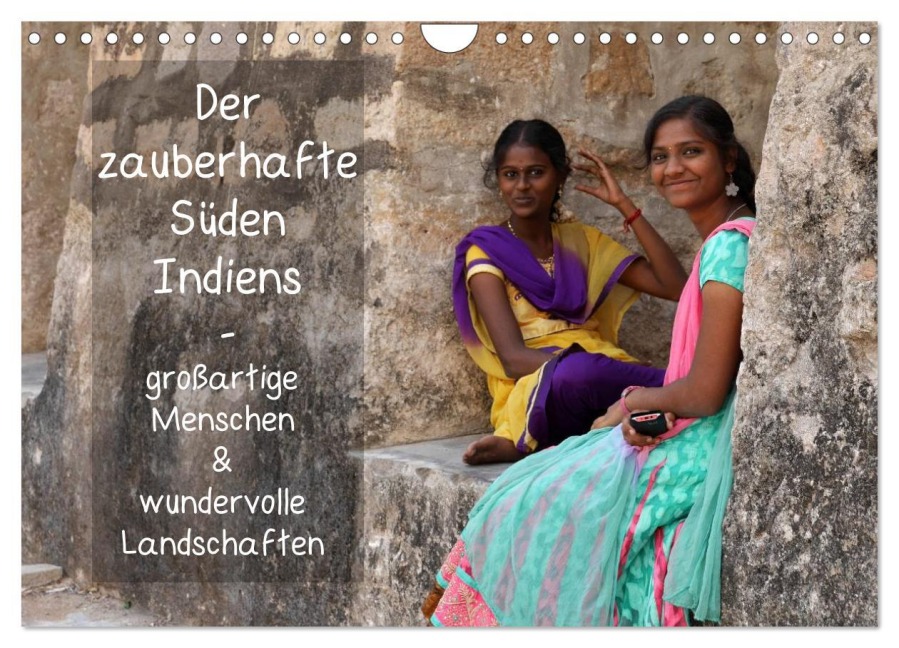 Der zauberhafte Süden Indiens (Wandkalender 2026 DIN A4 quer), CALVENDO Monatskalender - Thomas Münter