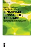 Cover-Bild zum Titel 'Einsamkeit, Sinnsuche, Teilhabe' von ''