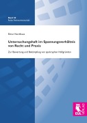 Cover-Bild zum Titel 'Untersuchungshaft im Spannungsverhältnis von Recht und Praxis' von 'Elmar Nordhues'
